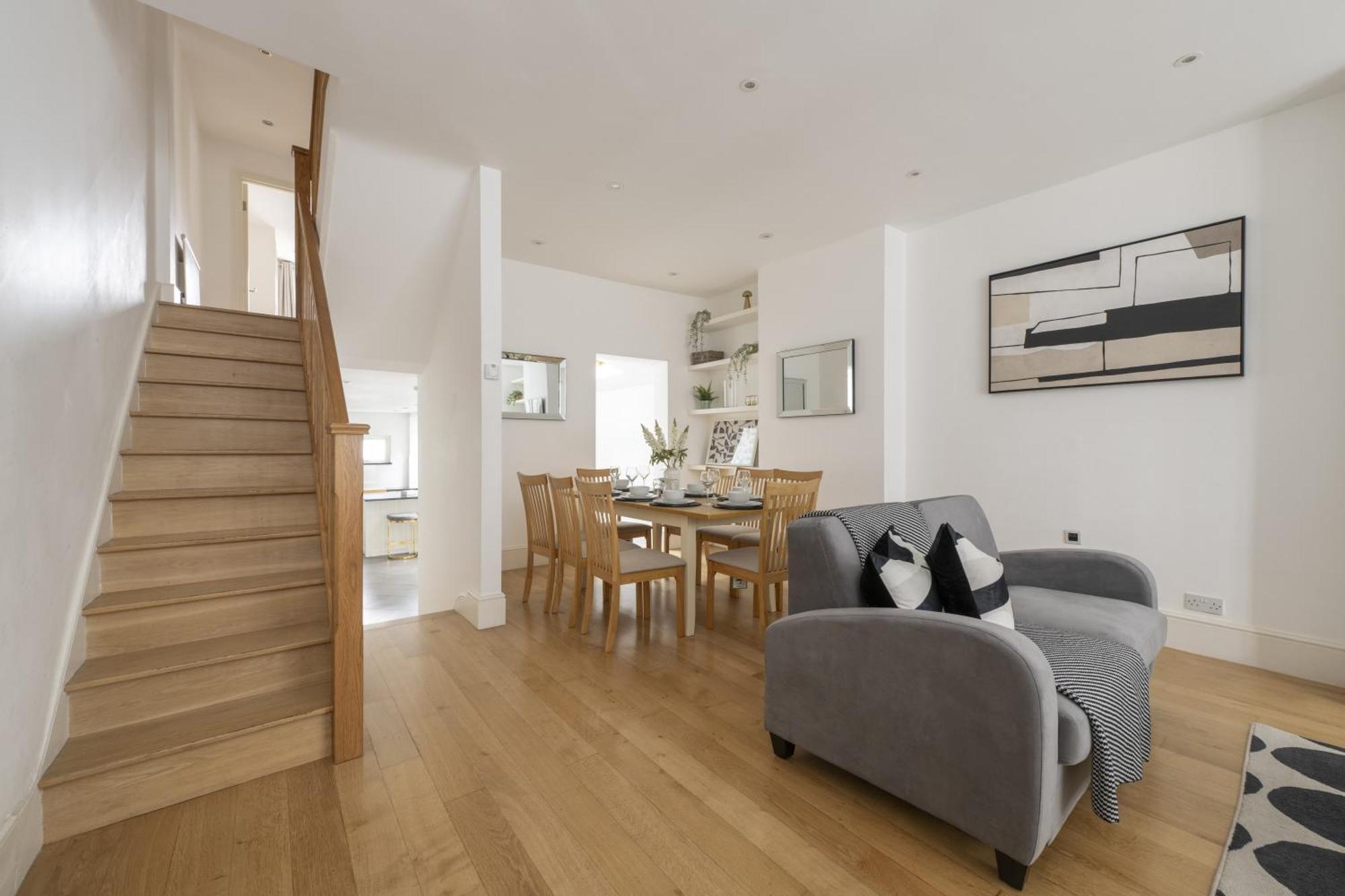 Fulham Spacious & Luxe House With Parking & Garden Appartamento Londra