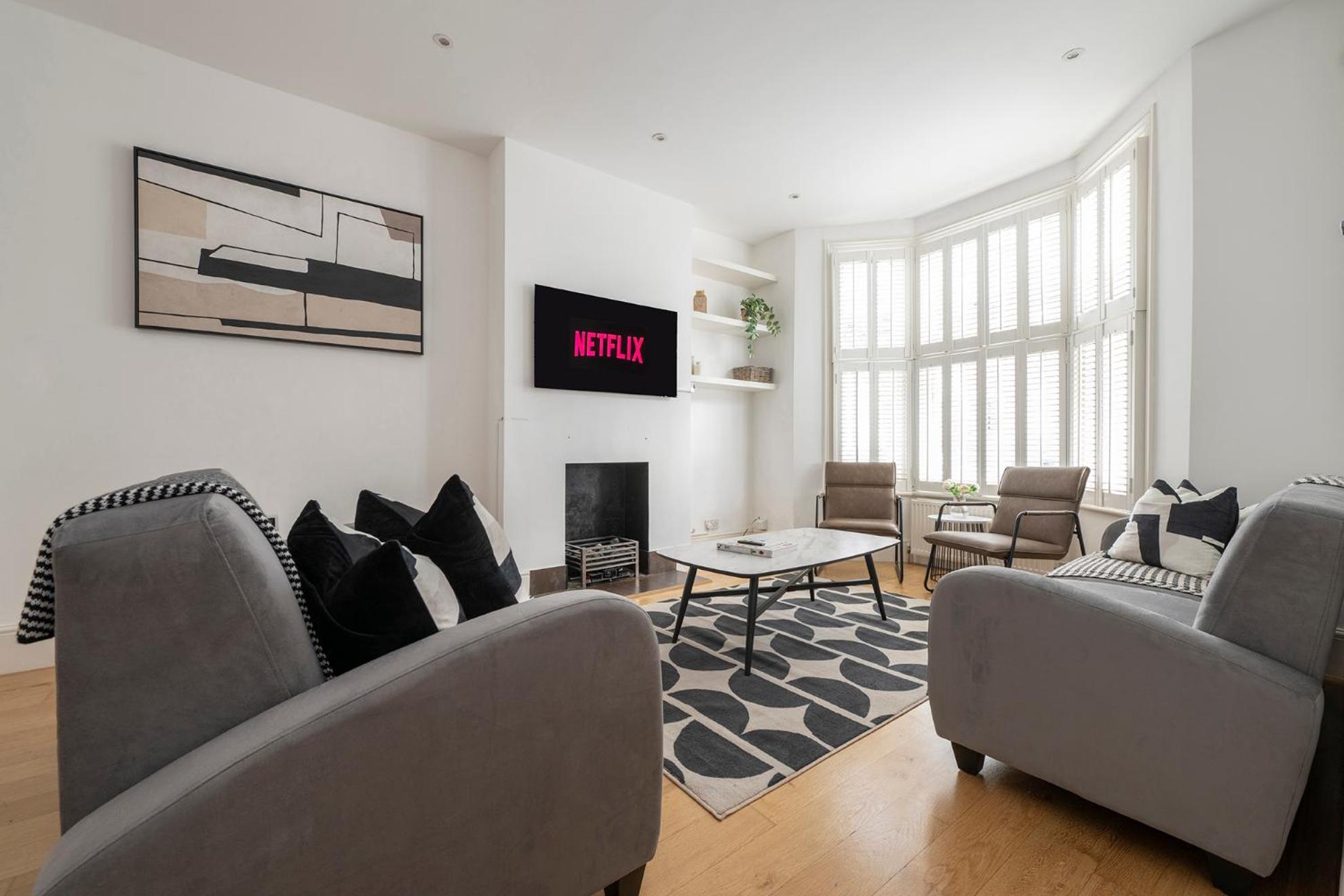 Fulham Spacious & Luxe House With Parking & Garden Appartamento *
